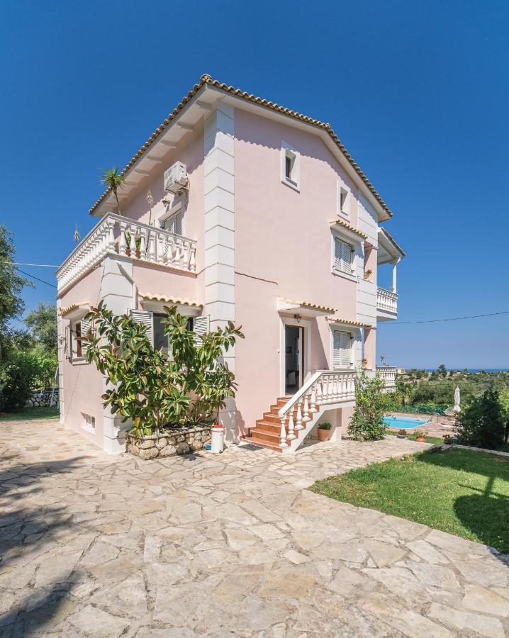 Villa Panorea Áyios Nikítas エクステリア 写真