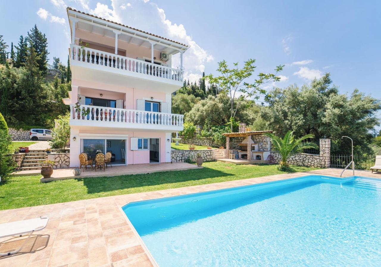 Villa Panorea Áyios Nikítas エクステリア 写真