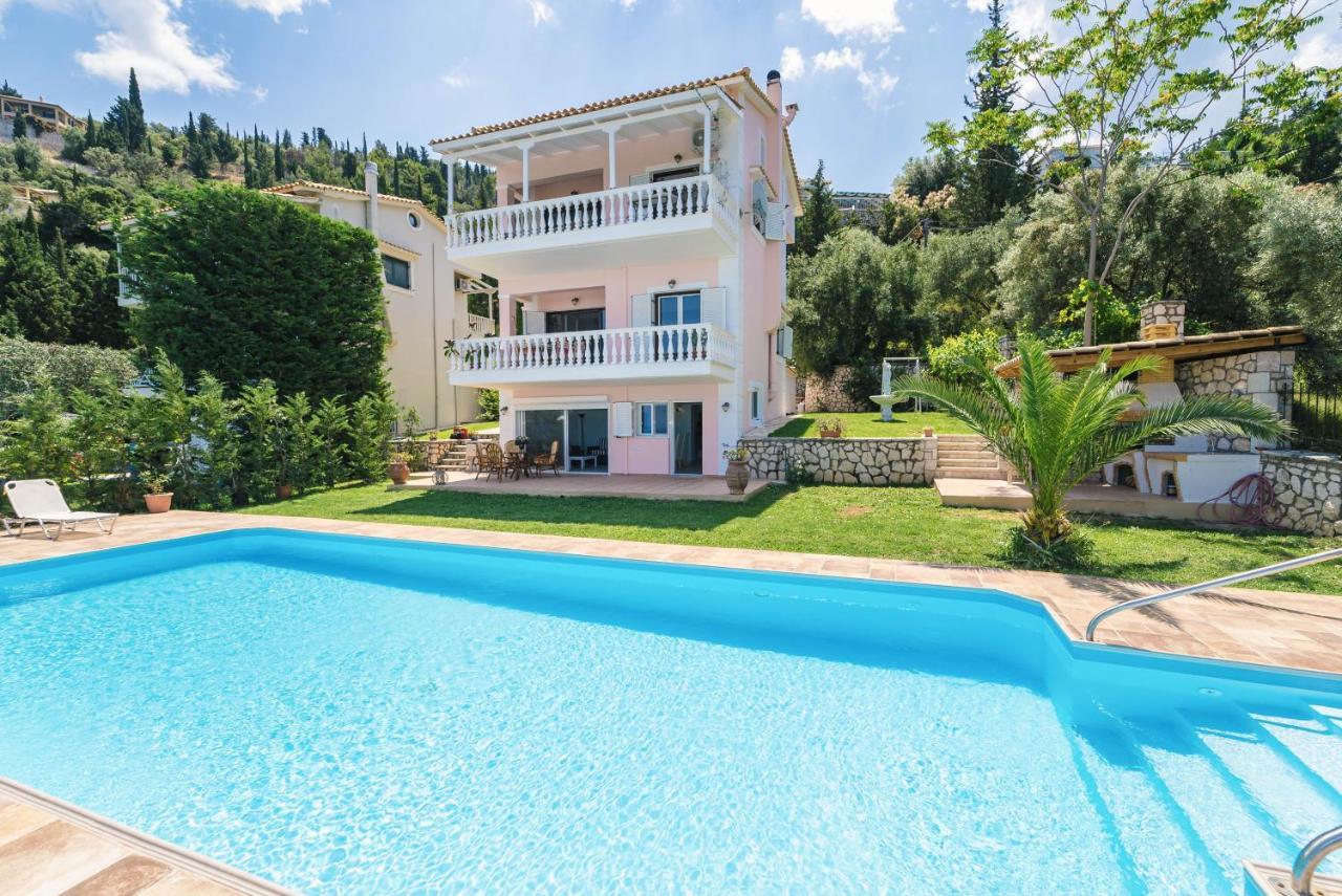 Villa Panorea Áyios Nikítas エクステリア 写真